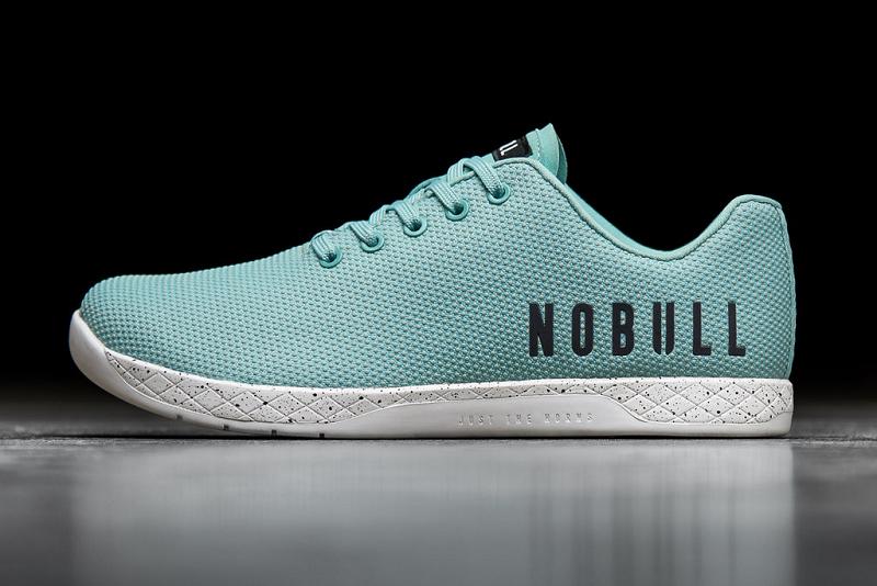 Light / Turquoise Nobull Aqua Speckle Women's Trainers | CA P1860J